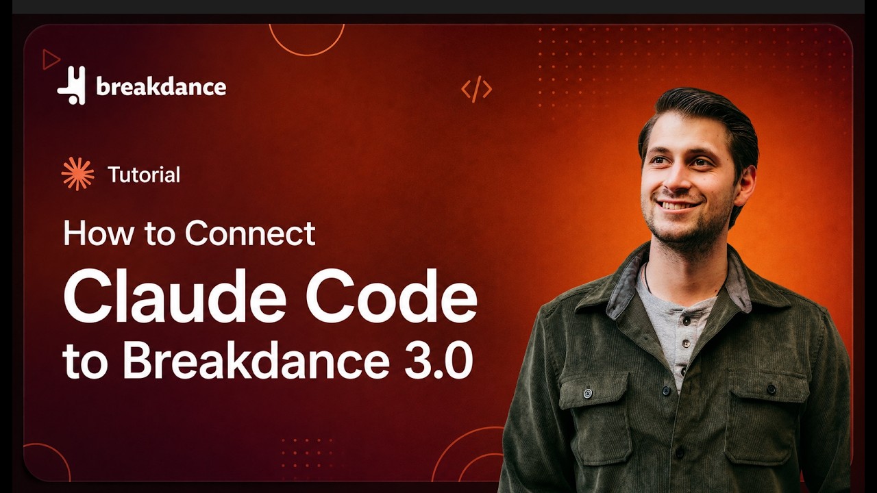 Connect Claude Code to Breakdance 3.0 (Game Changer for Websites)